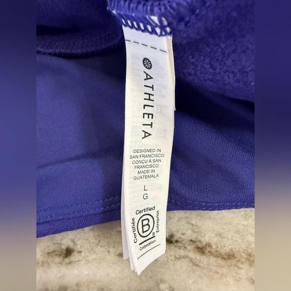 Athleta Women’s Purple Altitude Polartec Pullover Sweatshirt - Size Large - Picture 9 of 11